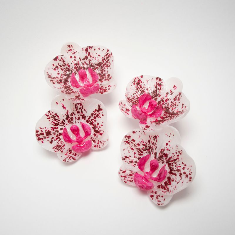 pendientes Phalaenopsis Albus Magnum