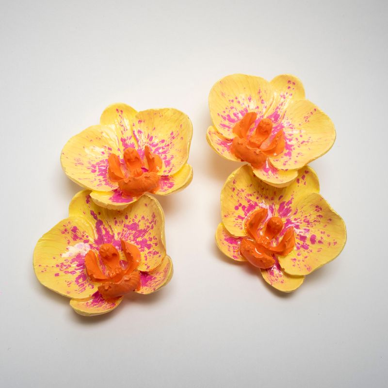 pendientes Phalaenopsis Flavus Magnum