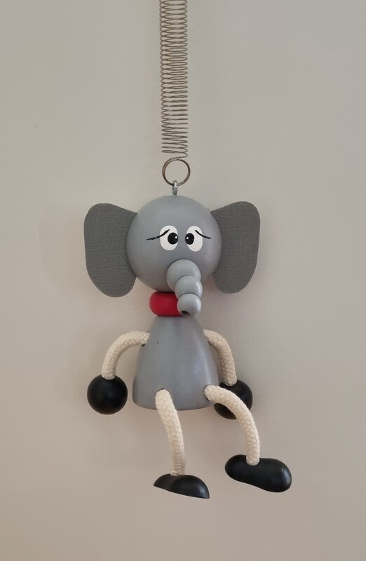 Feder-Schwingfigur Elefant