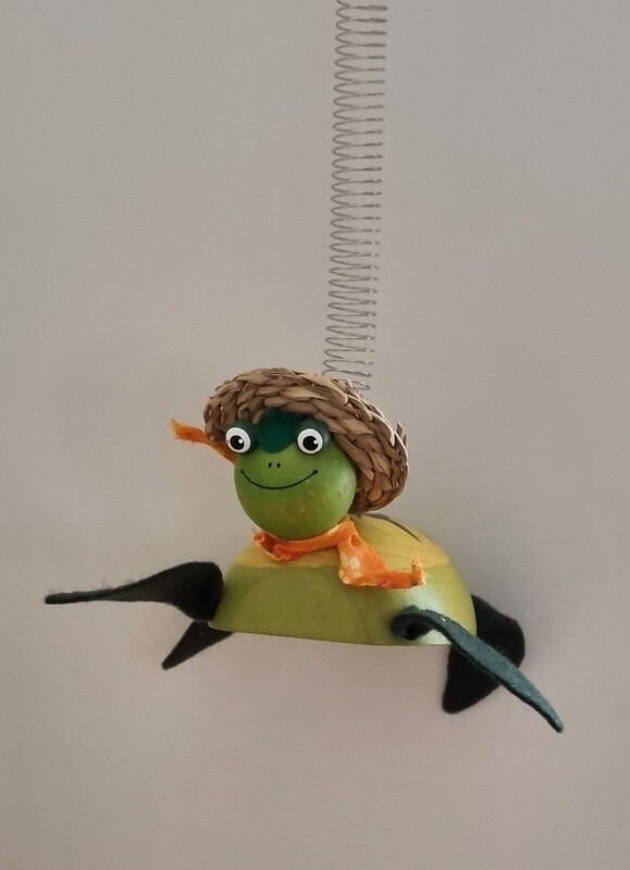 Feder-Schwingfigur Schildkröte