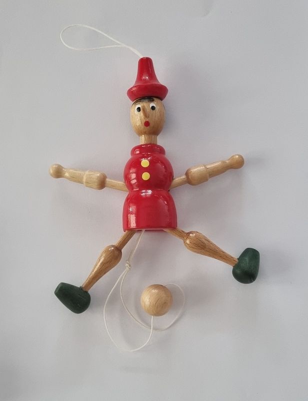 Hampelmännli rot, 15cm