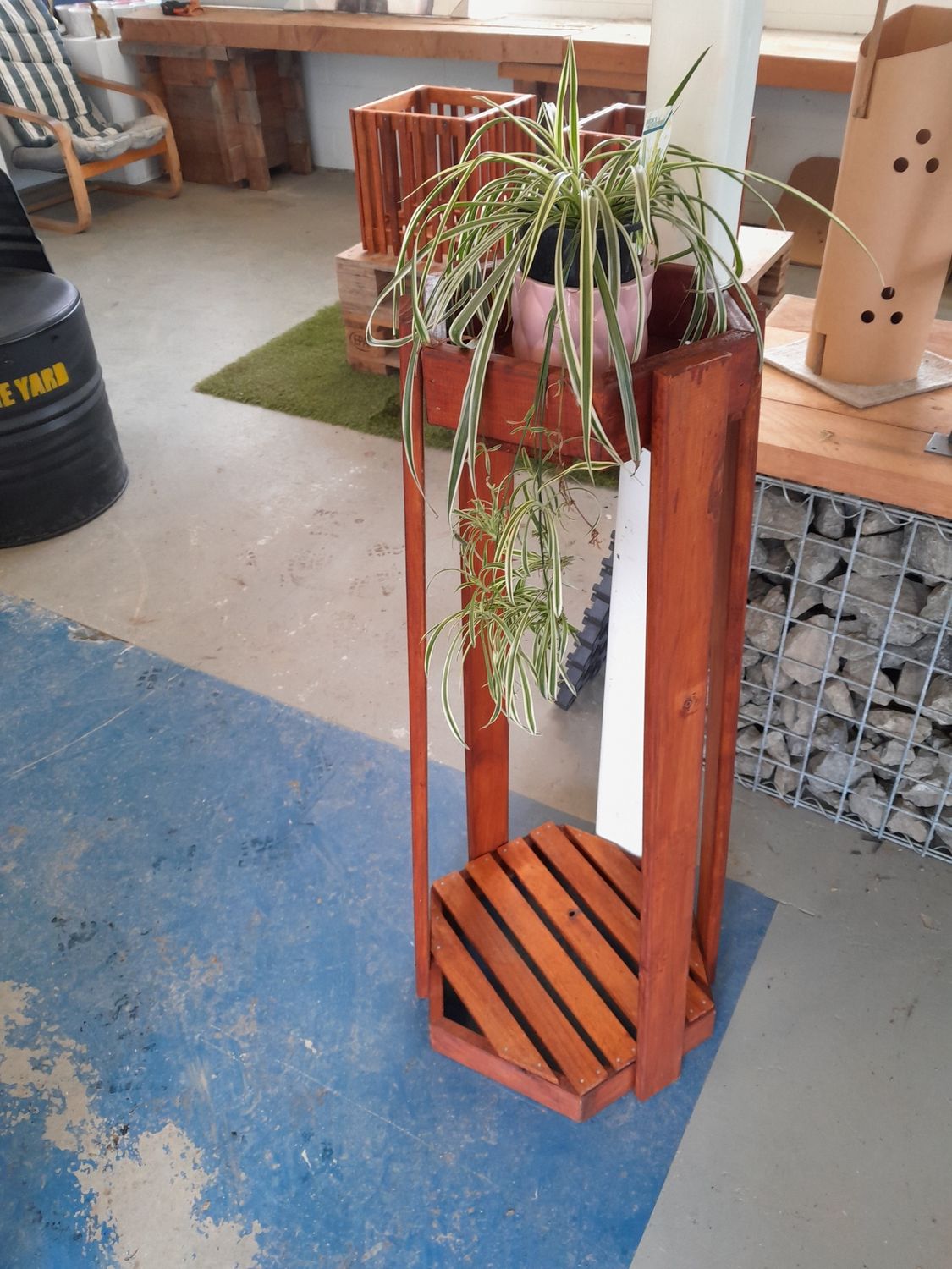Wooden Plant stand - ONLINE STORE - The Landscape Supply Yard