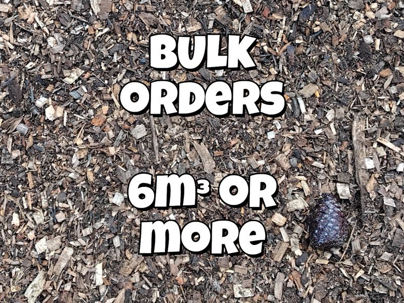Arborist Mulch BULK ORDER SPECIAL (6m3+) per scoop