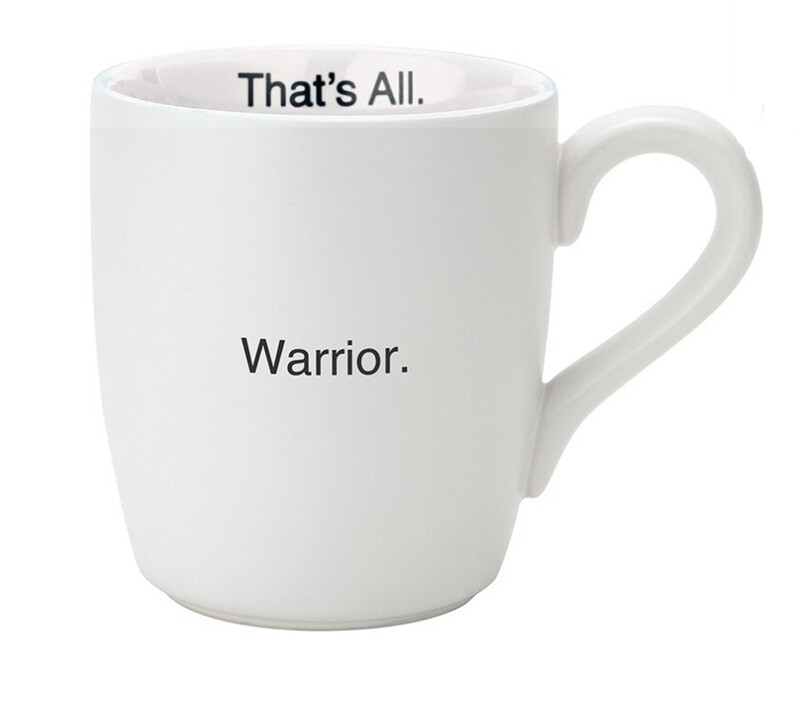 Warrior That's All Mug White