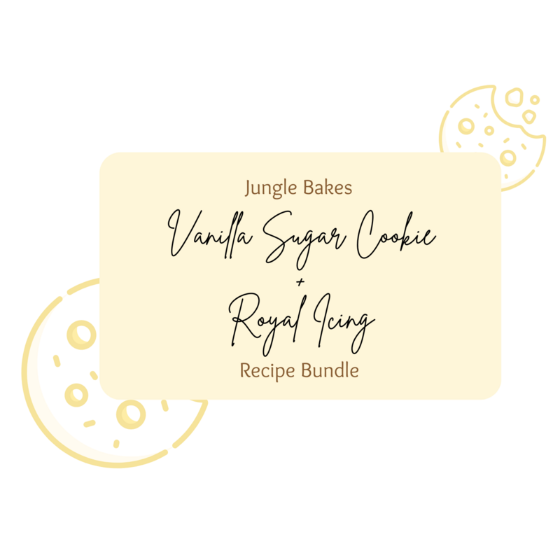 Vanilla Sugar Cookie + Royal Icing Recipe Bundle