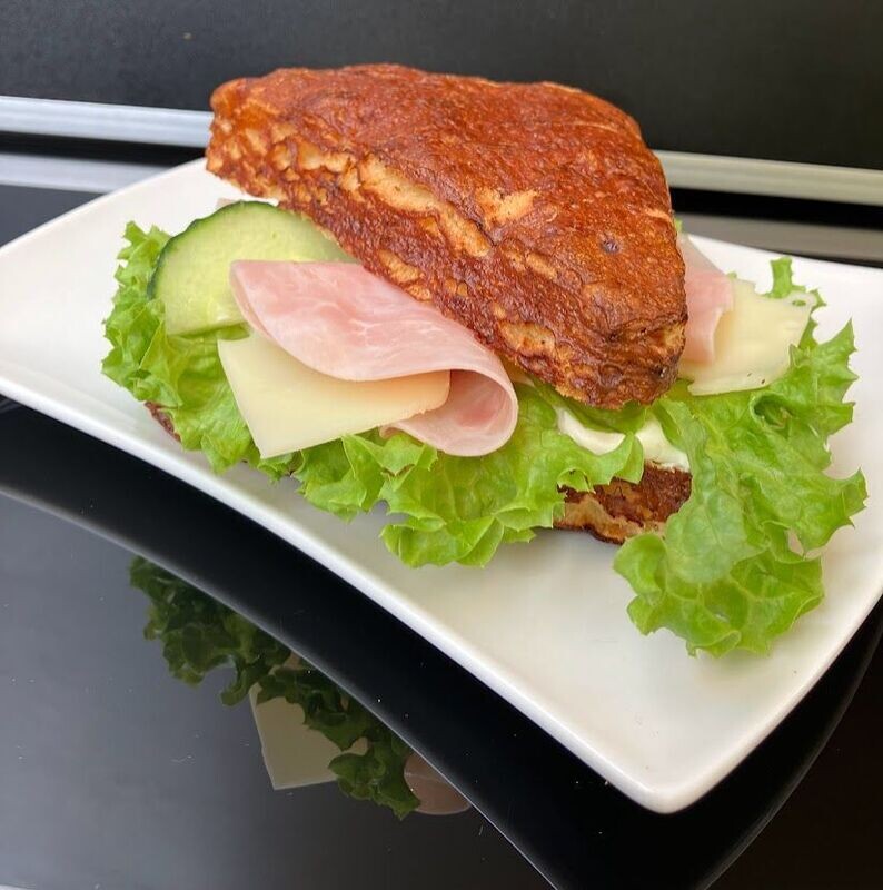 Sandwich mit Schinken