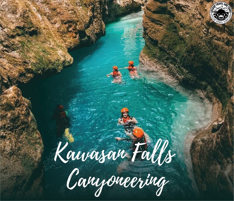 CANYONEERING FULL COURSE EXIT KAWASAN FALLS