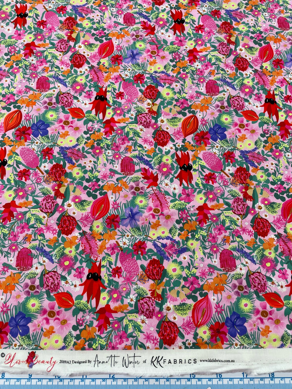 Bloom Beauty - Pink Background