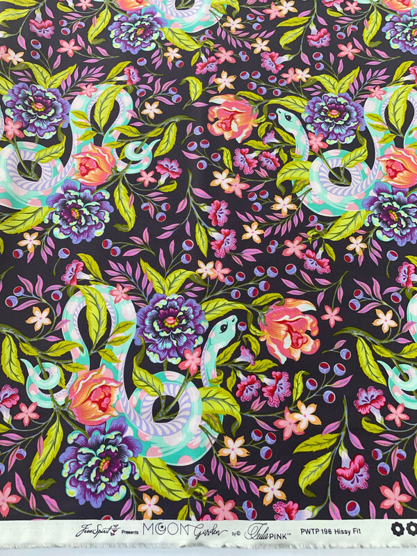 Tula Pink Moon Garden - Hissy Fit In Dusk