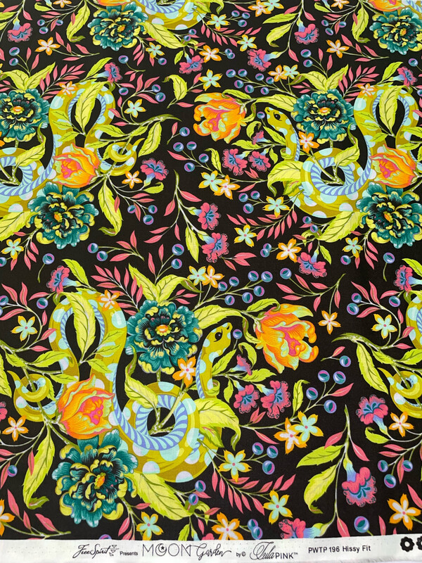 Tula Pink Moon Garden - Hissy Fit In Dawn