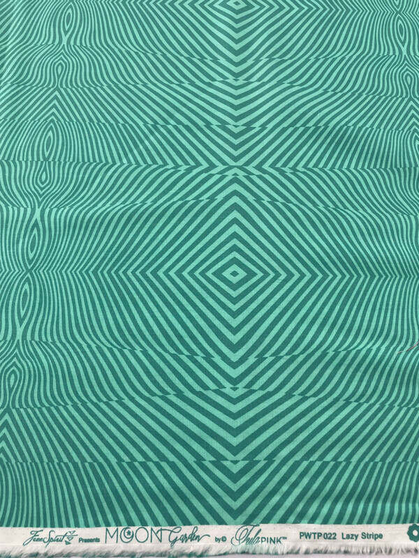 Tula Pink Moon Garden - Lazy Stripe In Moonlight