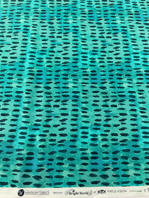 Bright World By Windham Fabrics - Teal Green