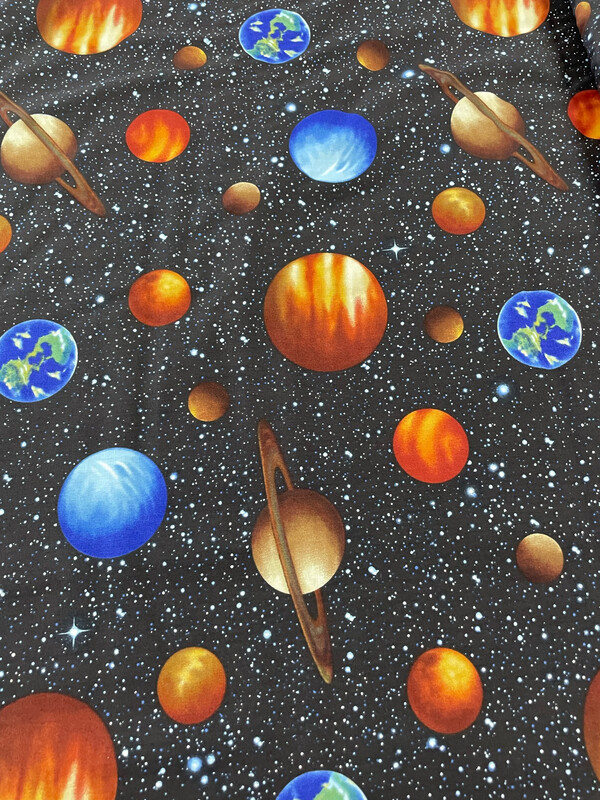 Space Race - Extra Wide - Planets Space Race - Extra Wide - Planets