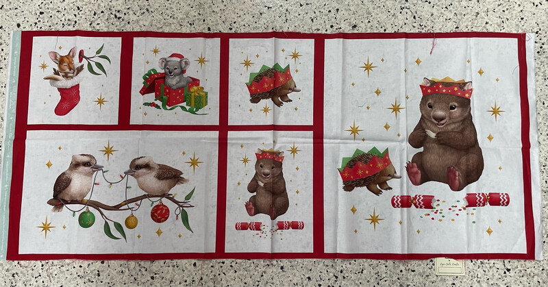 Little Aussie Christmas - Animal Panel