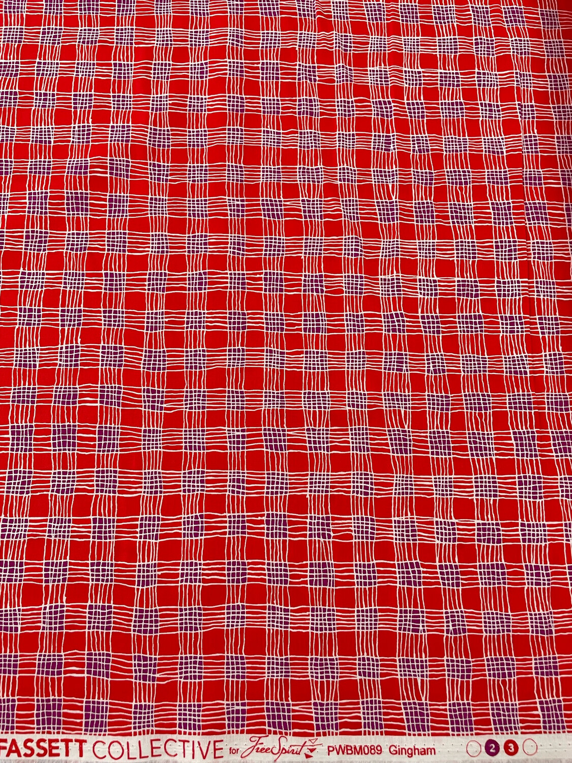 Kaffe - Aug 2023 Collective - Gingham Red