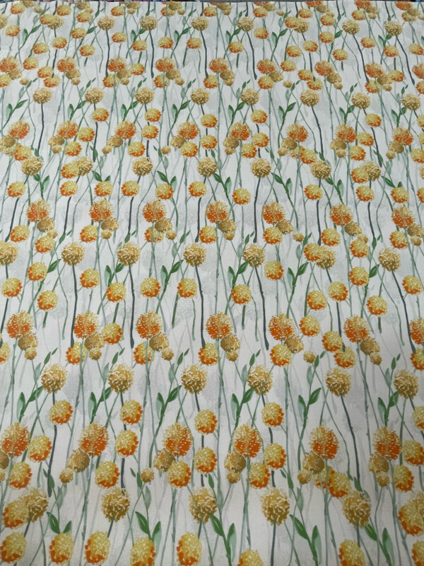 Wildflowers By KK Fabrics - Billy Buttons