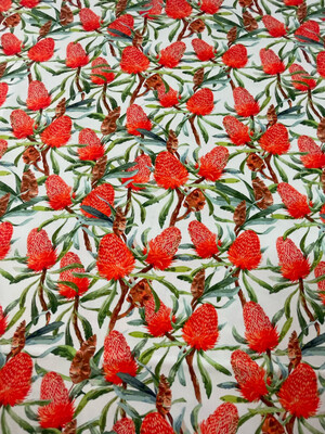 Wildflowers By KK Fabrics - Banksia