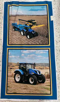 Farm Tractors - Blue Panel