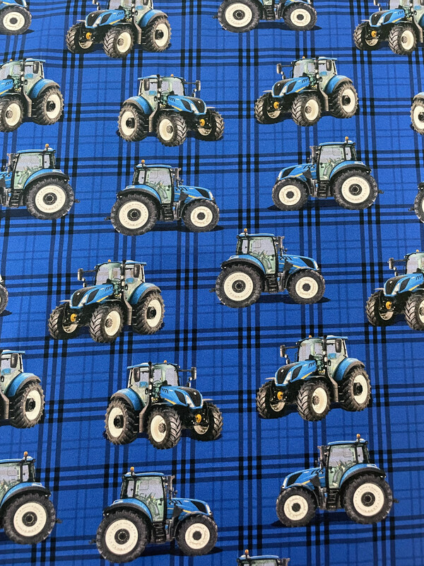 Farm Tractors - Blue