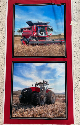 Farm Tractors - Red Panel