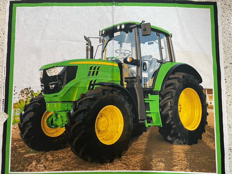 Farm Tractors - Green Large Panel Farm Tractors - Green Large Panel