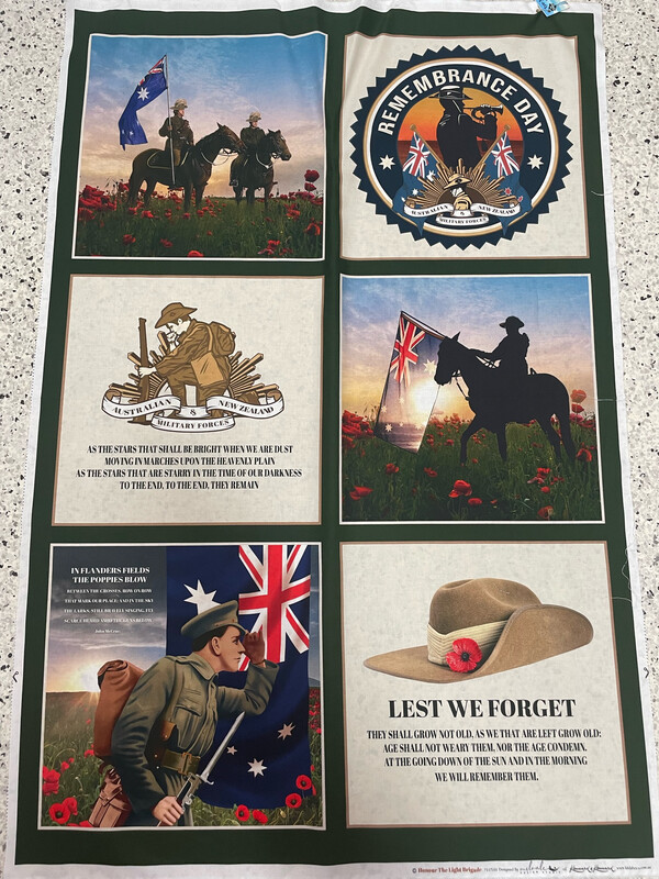 ANZAC Light Horse Brigade - Small Panel