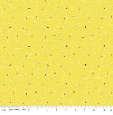 Effervescence Squiggles - Yellow