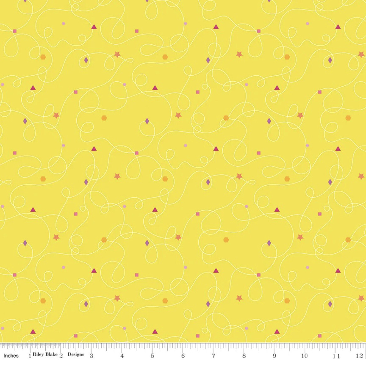 Effervescence Squiggles - Yellow