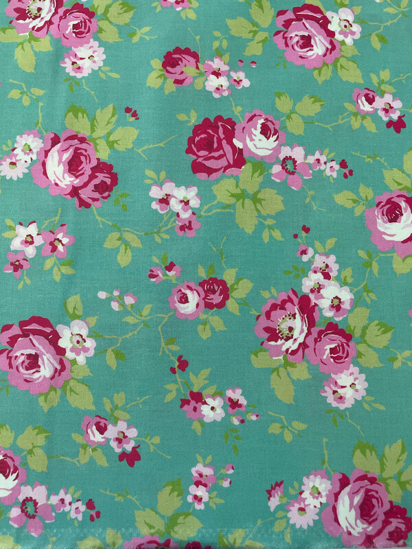 Picnic - Large Floral Aqua