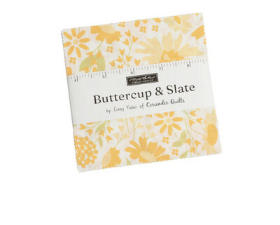 Moda Buttercup Slate Charm Pack