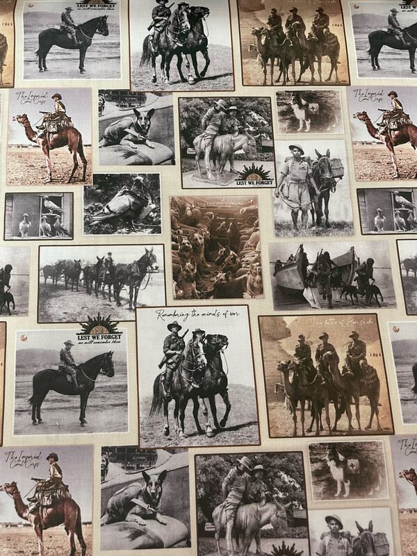 Animals Of War - Collage