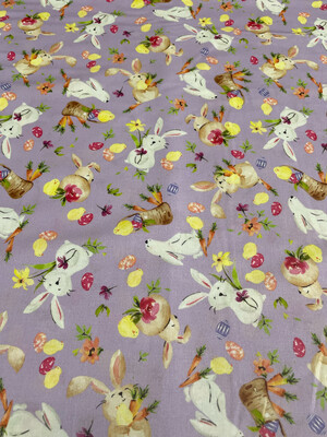 Hoppy Easter - Bunnies Purple