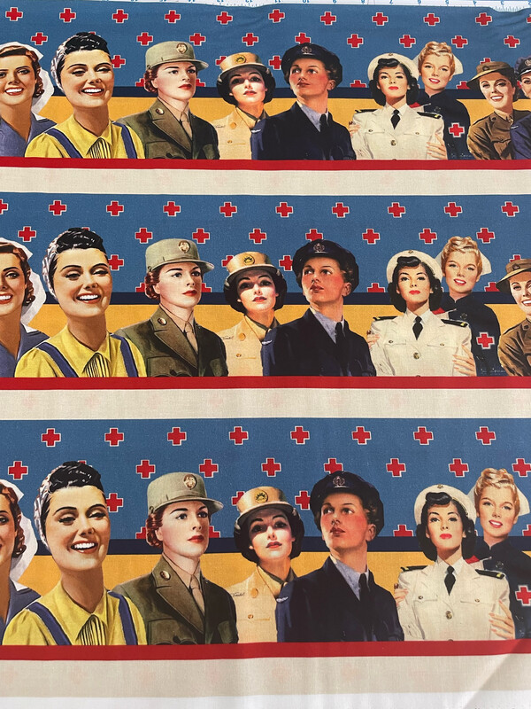 ANZAC Remembering - Women In Wartime - Border Print