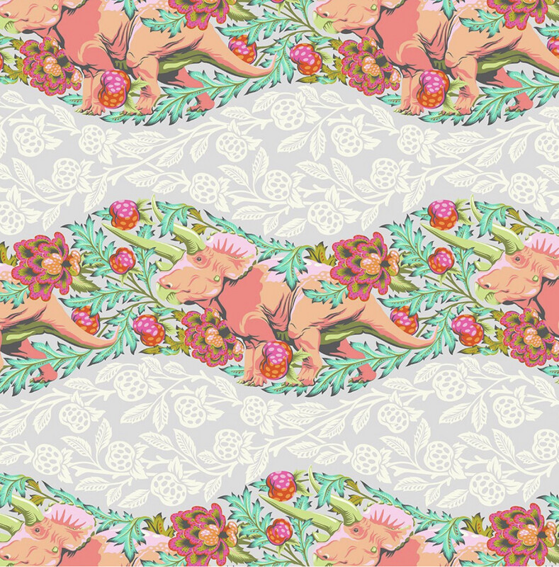 Tula Pink ROAR - Trifecta in Blush