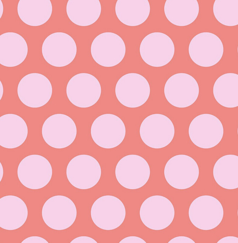 Tula Pink ROAR - Dino Eggs in Blush
