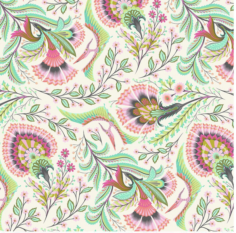 Tula Pink ROAR - Wing It in Blush