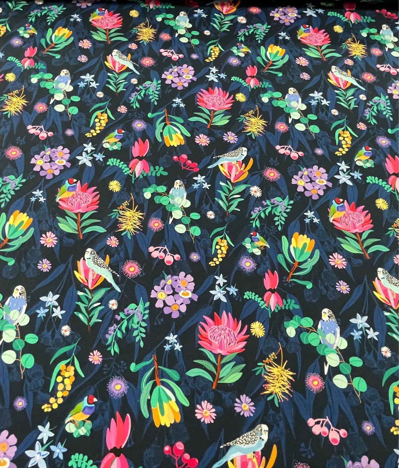 Plentiful Blooms - Aussie Floral Purple