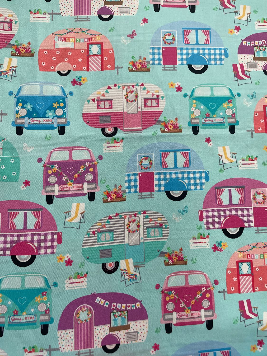 Enjoy The Ride - Campers Aqua