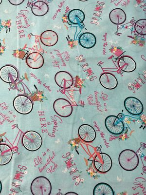 Enjoy The Ride - Bicycles Light Blue