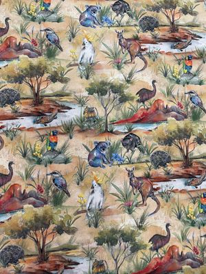 Nutex Australian Outback Scene