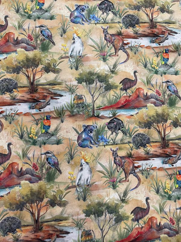 Nutex Australian Outback Scene