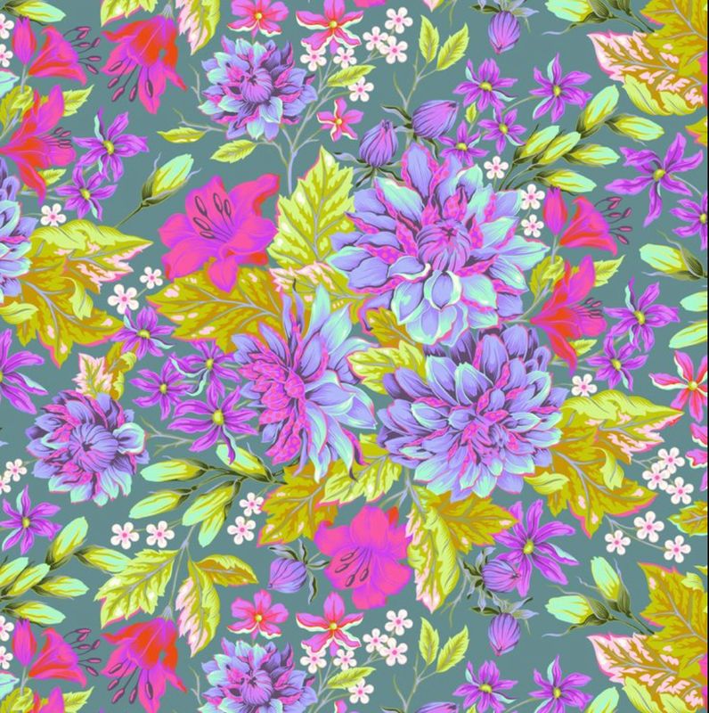Tula Pink UNTAMED - Hello Dahlia - Nova