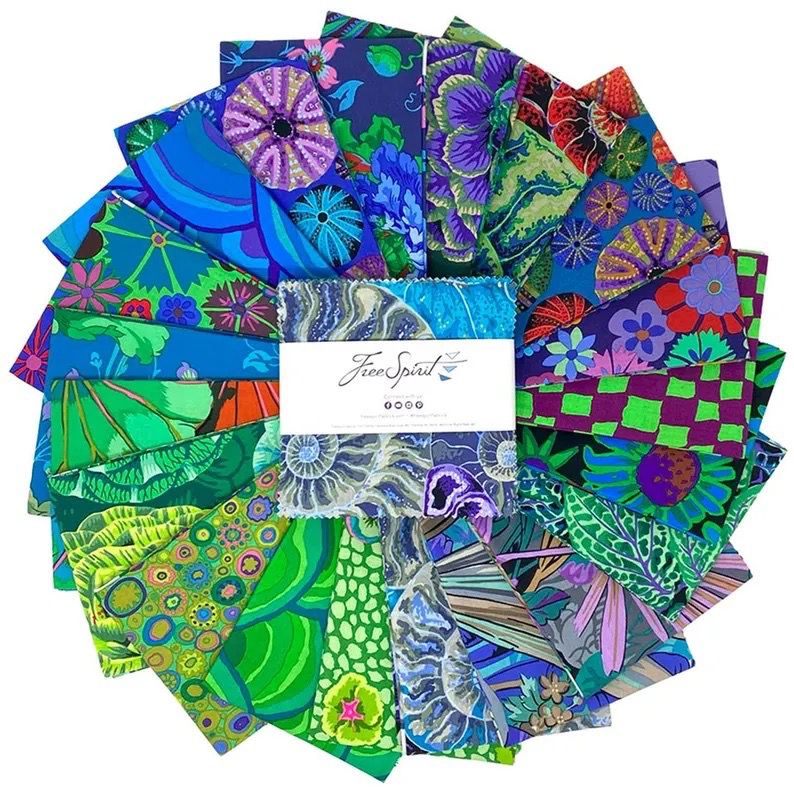Kaffe Fassett - Aug 2024 Collection - 5 Inch Charm Squares