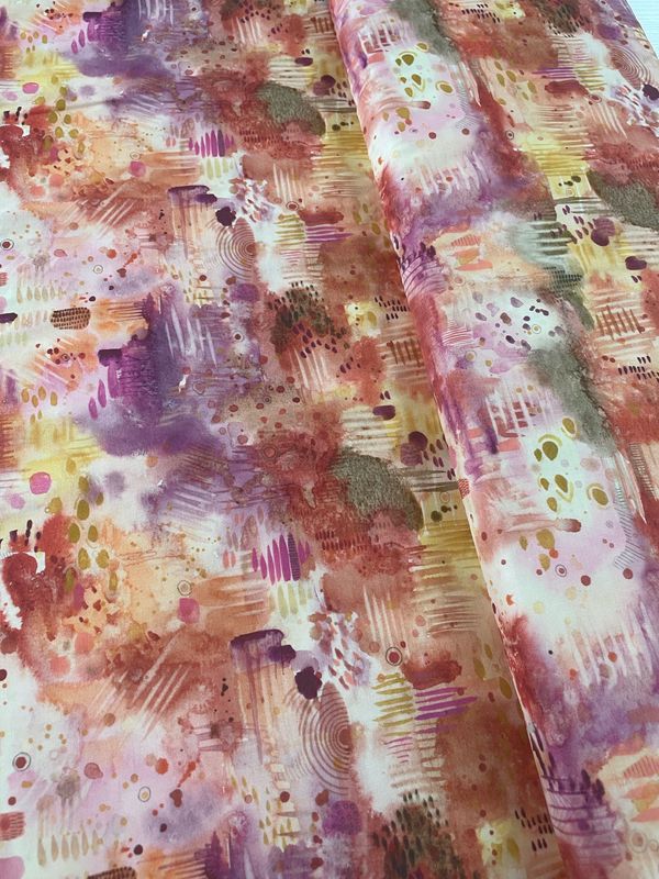 Moda - Floribunda Pink Watercolour