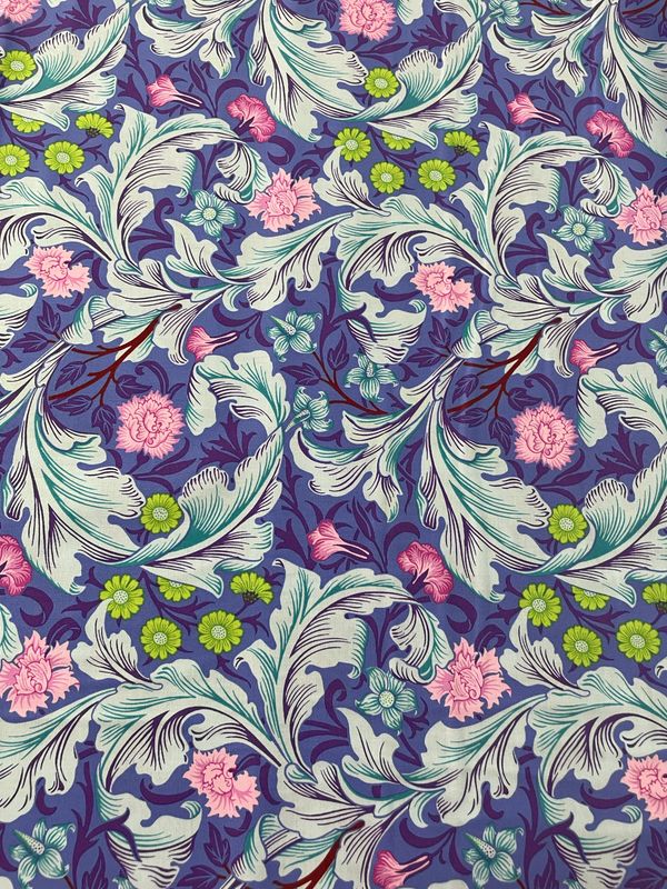 Kaffe Fassett x Morris & Co - Leicester Cobalt