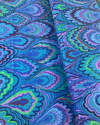 Kaffe Fassett - Marble Scallops Blue