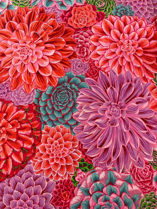 Kaffe Fassett - House Leeks Pink