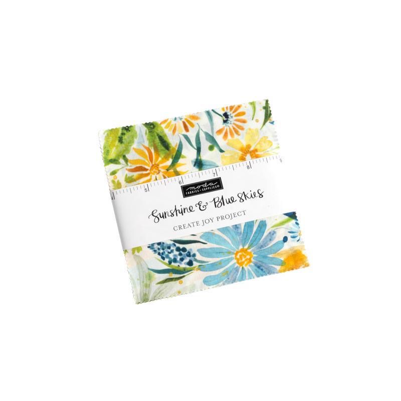 Moda - Sunshine & Blue Skies Charm Pack