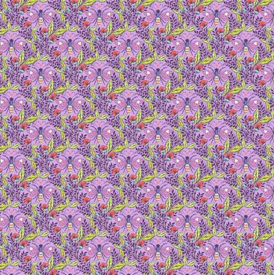 Tula Pink FULL MOON FOREST II - Shake Your Honey Maker Blossom