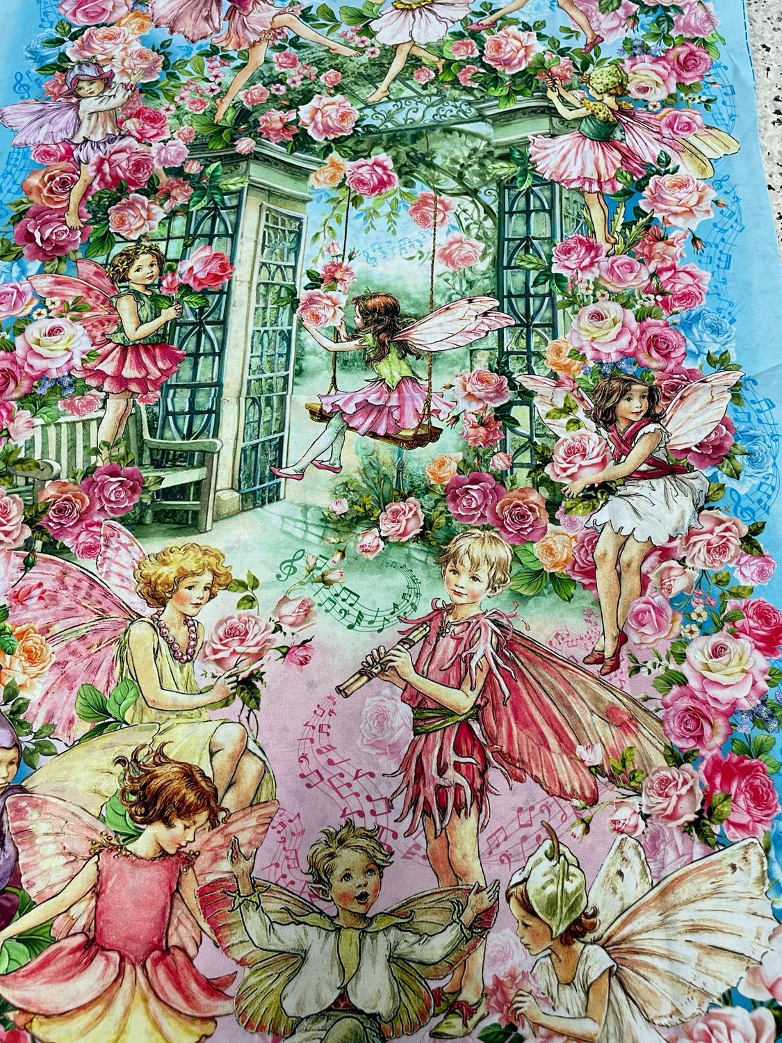 Spring Songs Fairies - Panel